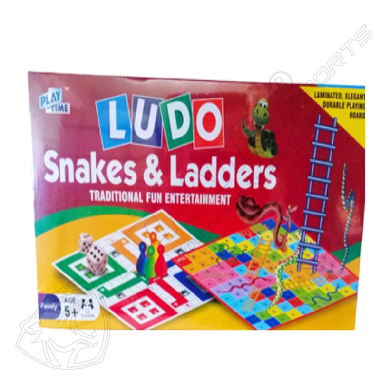 LUDO - SNAKES & LADDER - RED'